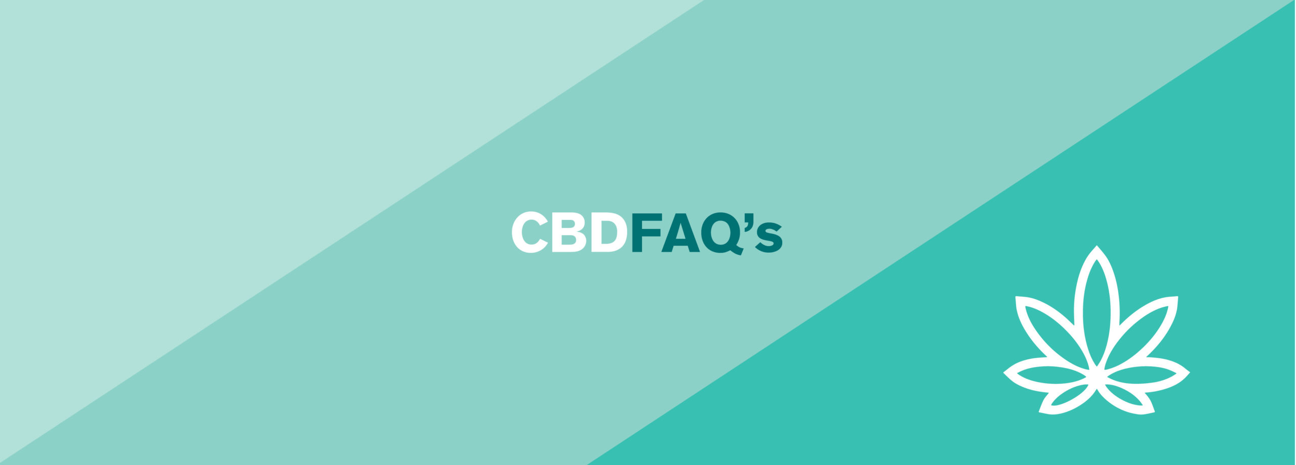 CBD FAQ's